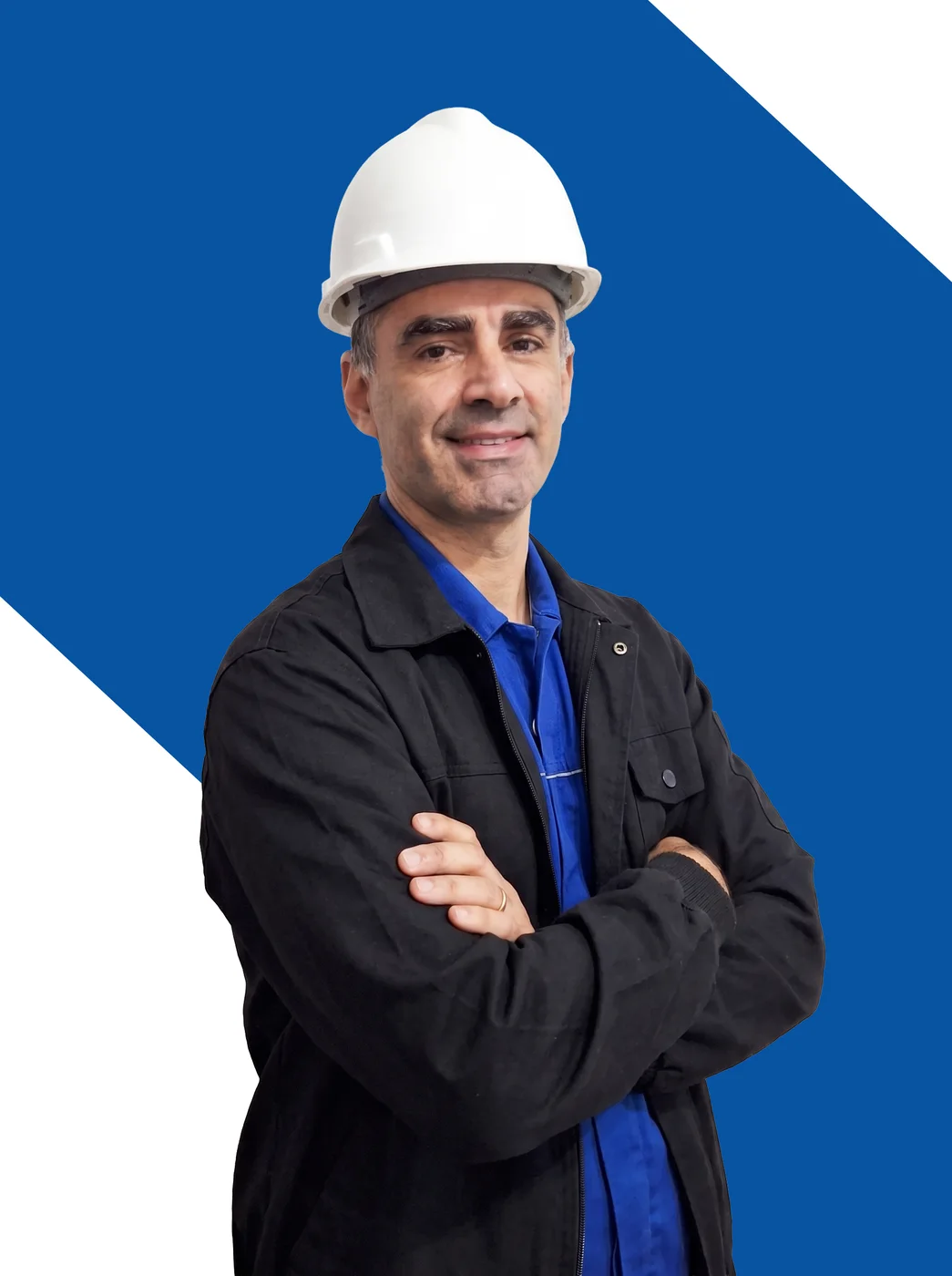 André, engenheiro mecânico da ATR Engenharia