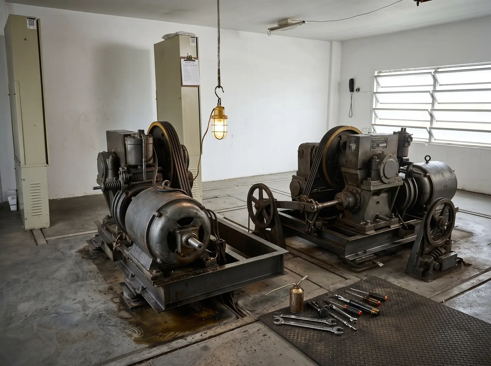 Casa de máquinas de elevador