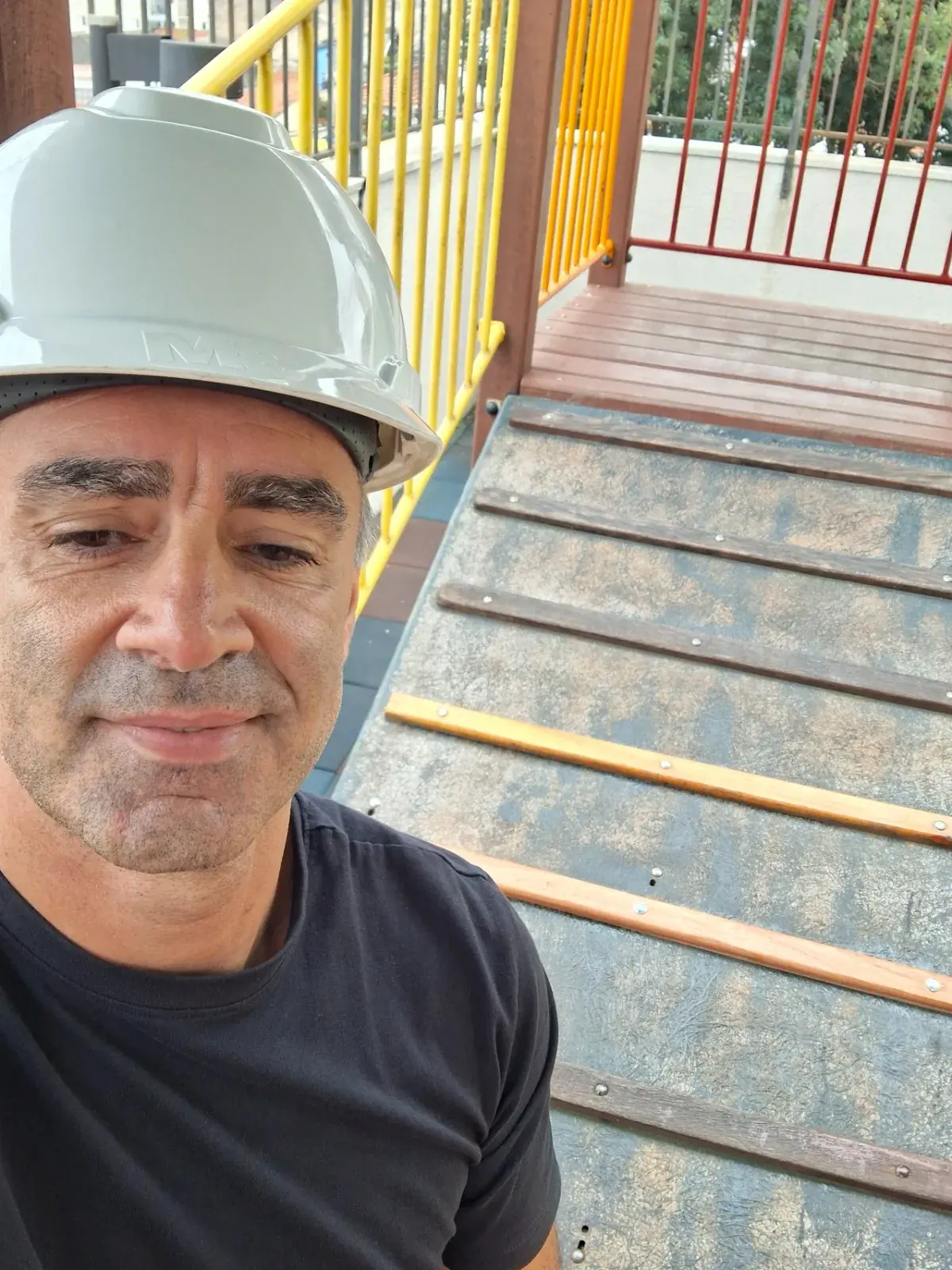 Detalhe de acesso e circulação