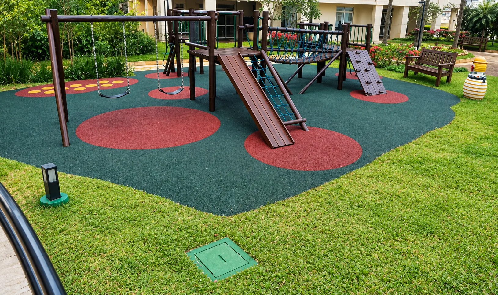 Playground depois da manutenção