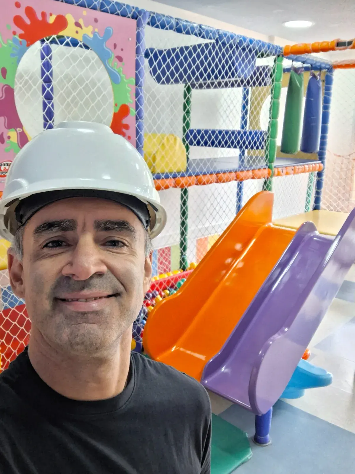 Inspeção em playground de buffet